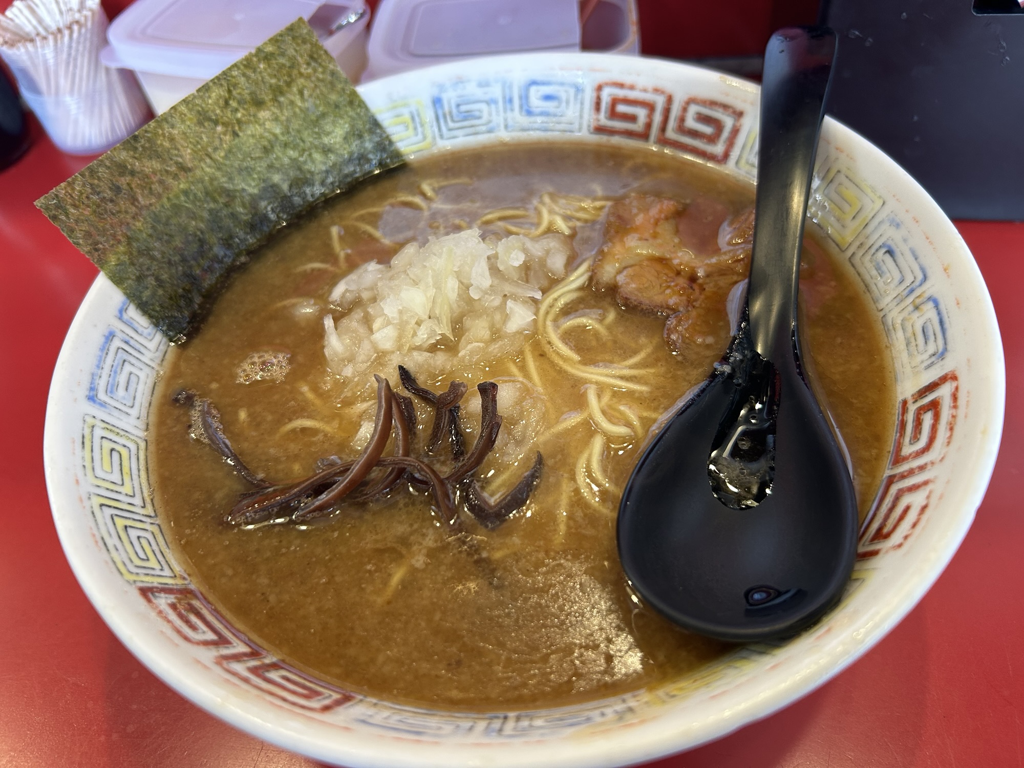 八幡山 長浜らーめん 世田谷店 とんこつ正油