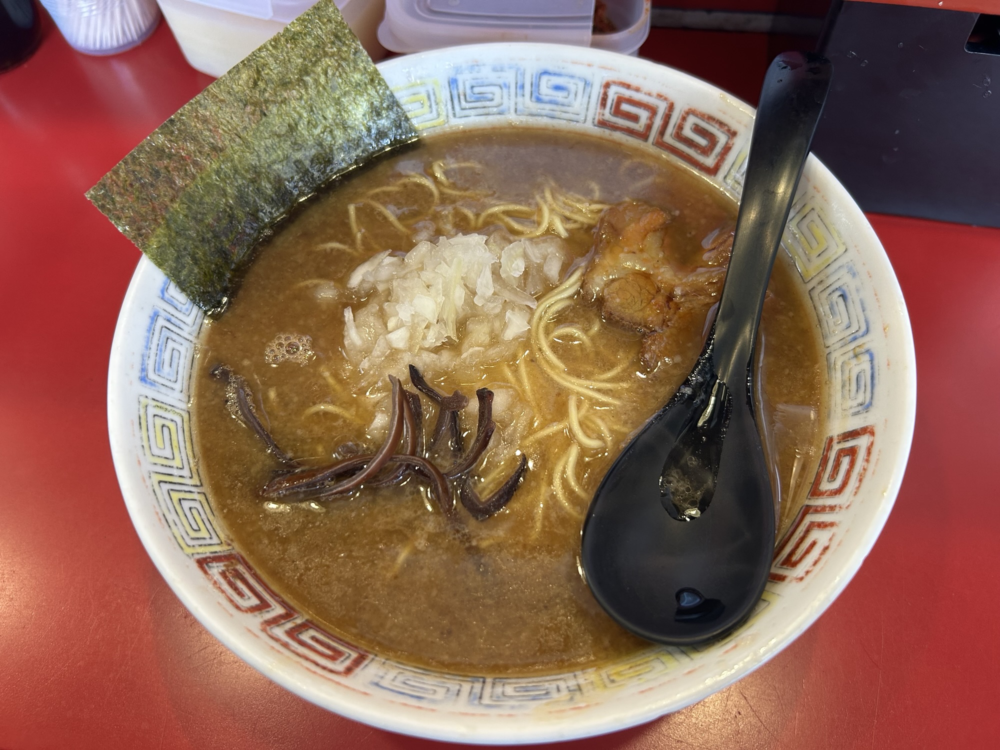 八幡山 長浜らーめん 世田谷店 とんこつ正油
