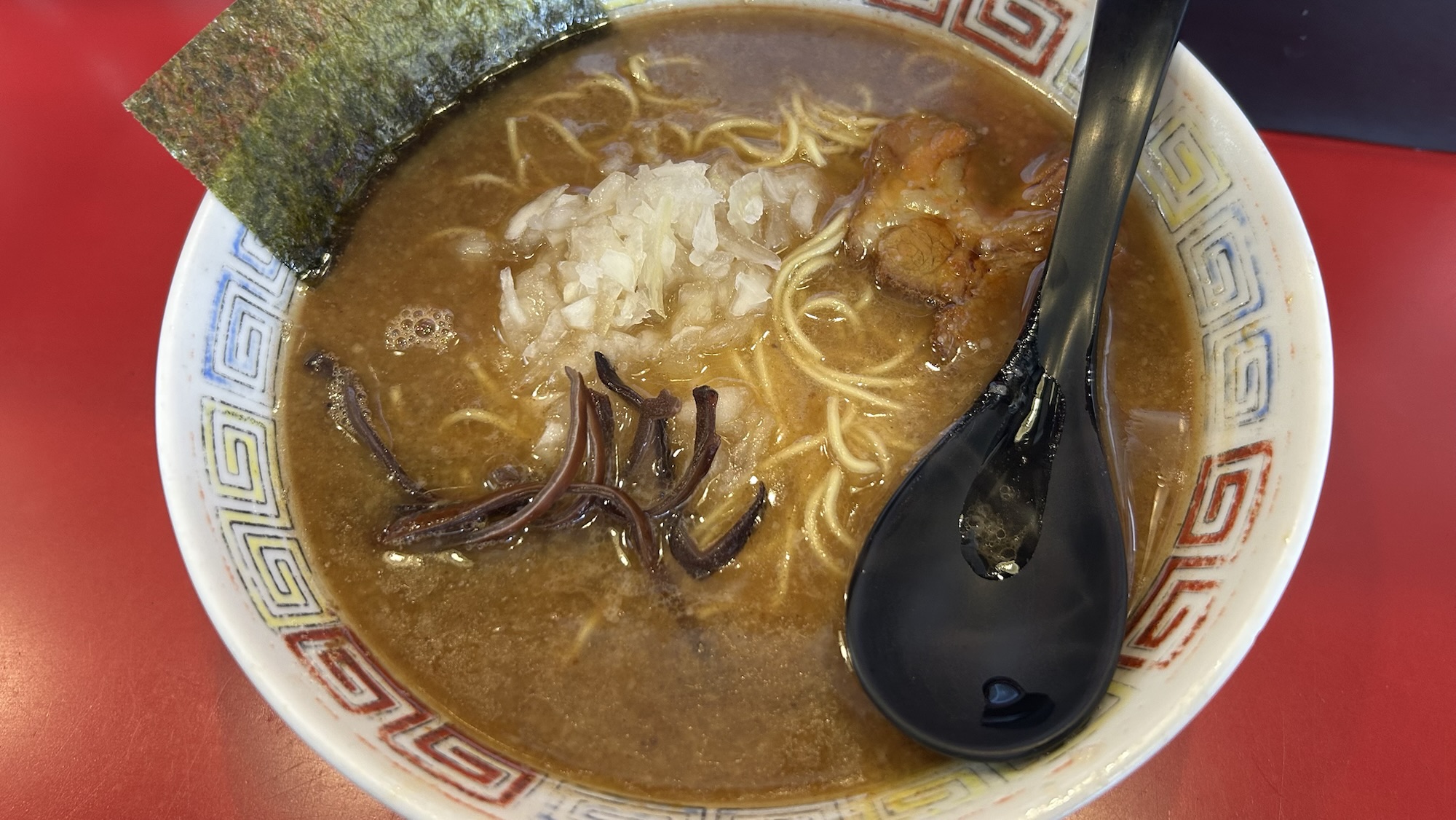 八幡山 長浜らーめん 世田谷店 とんこつ正油