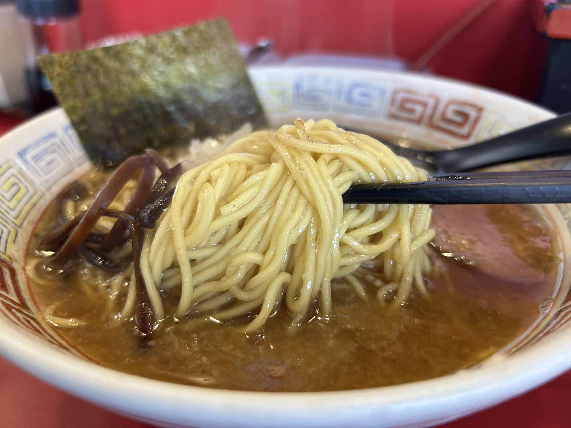 八幡山 長浜らーめん 世田谷店 とんこつ正油