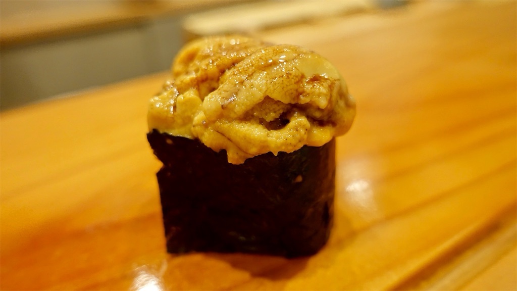 銀座 鮨竹 雲丹