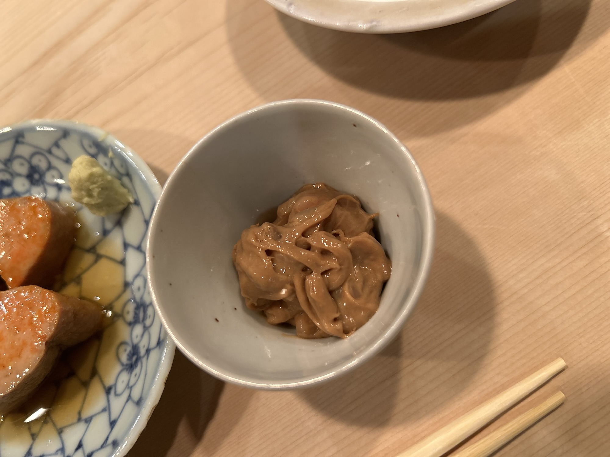 新橋 新ばし しみづ 烏賊の塩辛