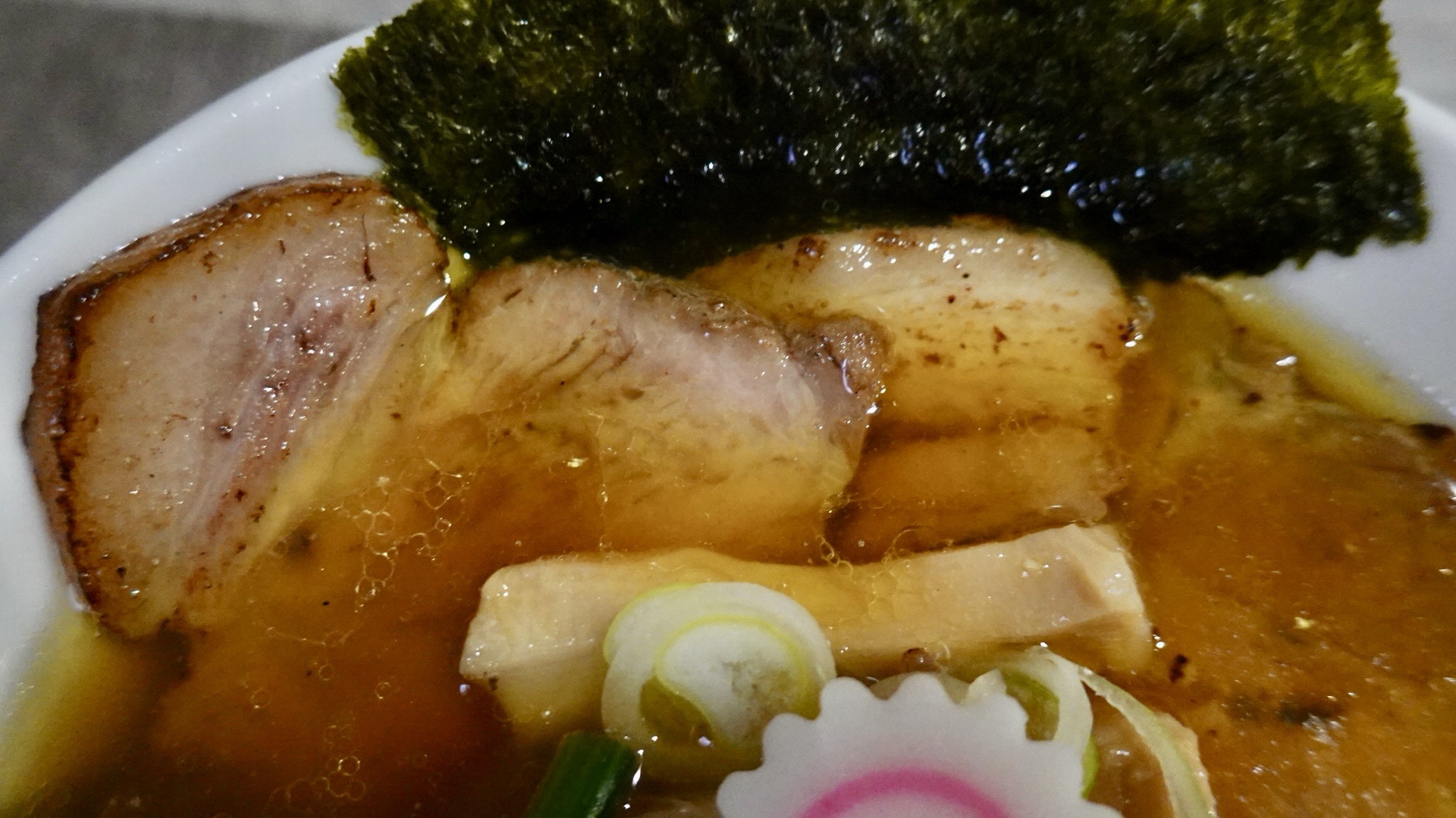 森下 手打ち 蓮 醤油 チャーシュー麵