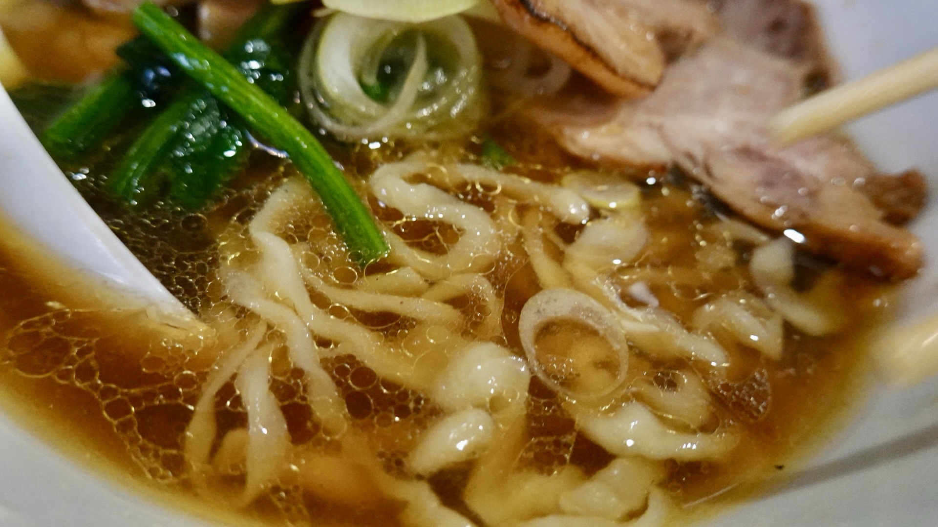 森下 手打ち 蓮 醤油 チャーシュー麵