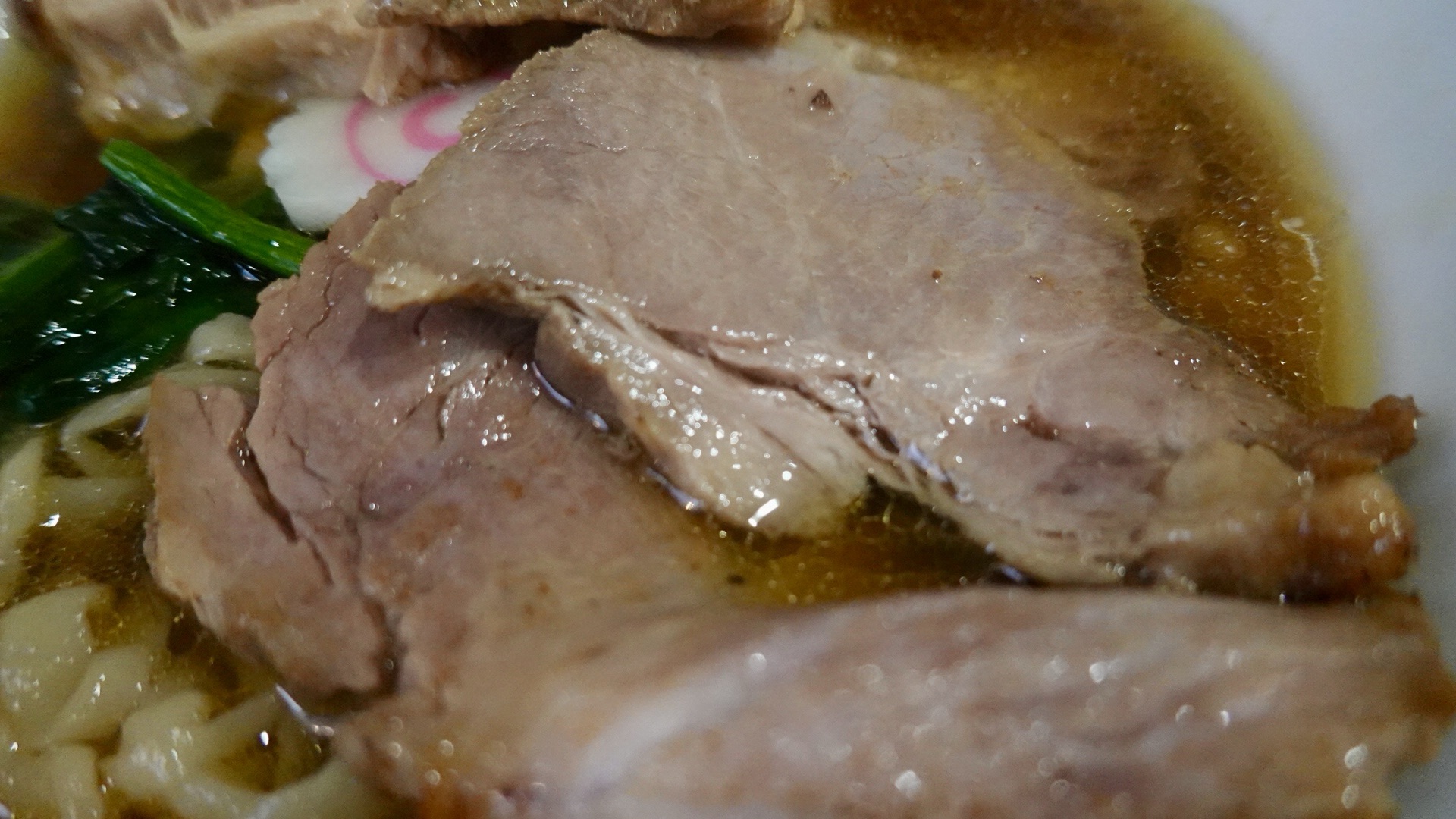 森下 手打ち 蓮 醤油 チャーシュー麵