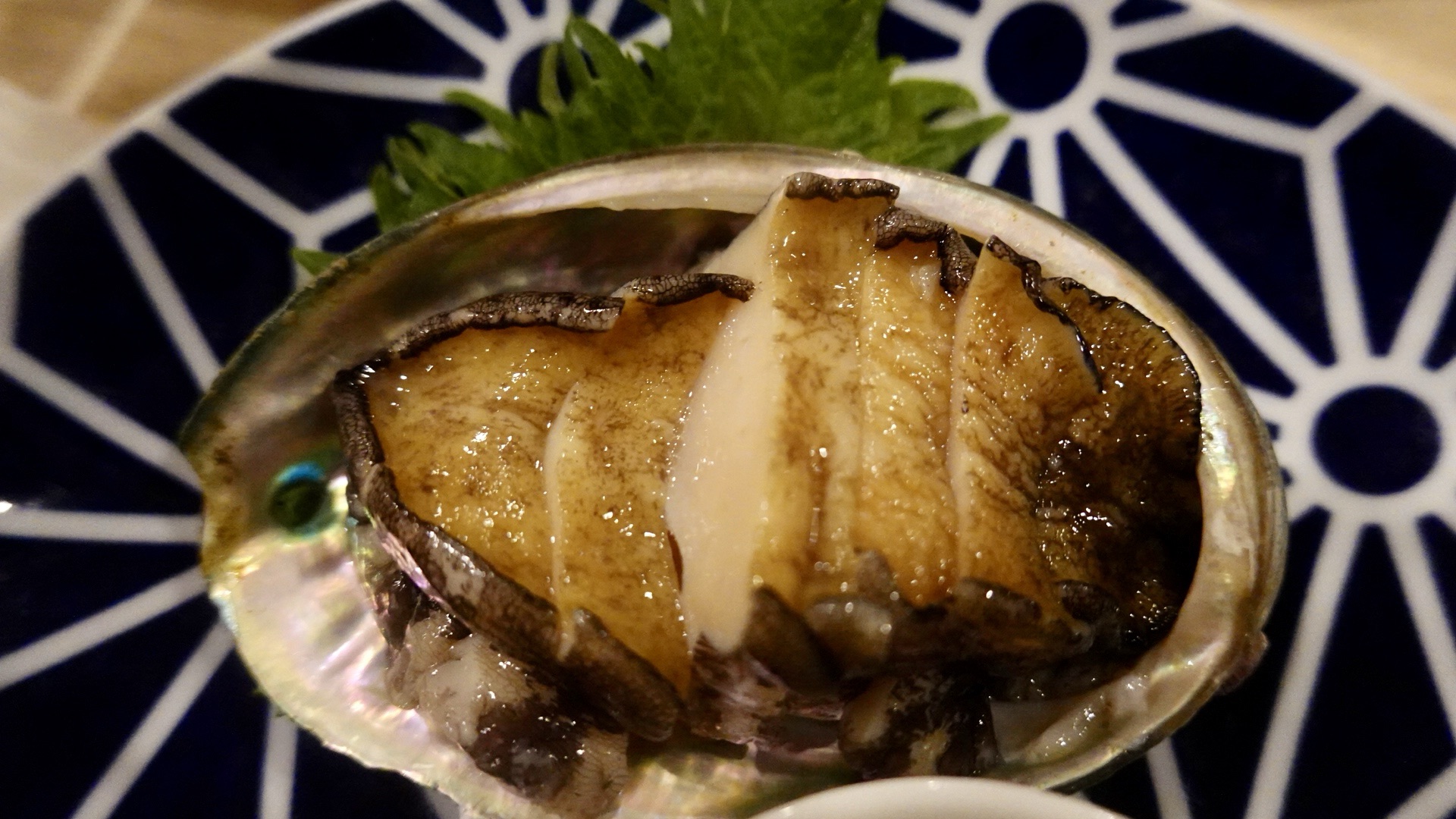 門前仲町 ふく庵 鮑の刺身