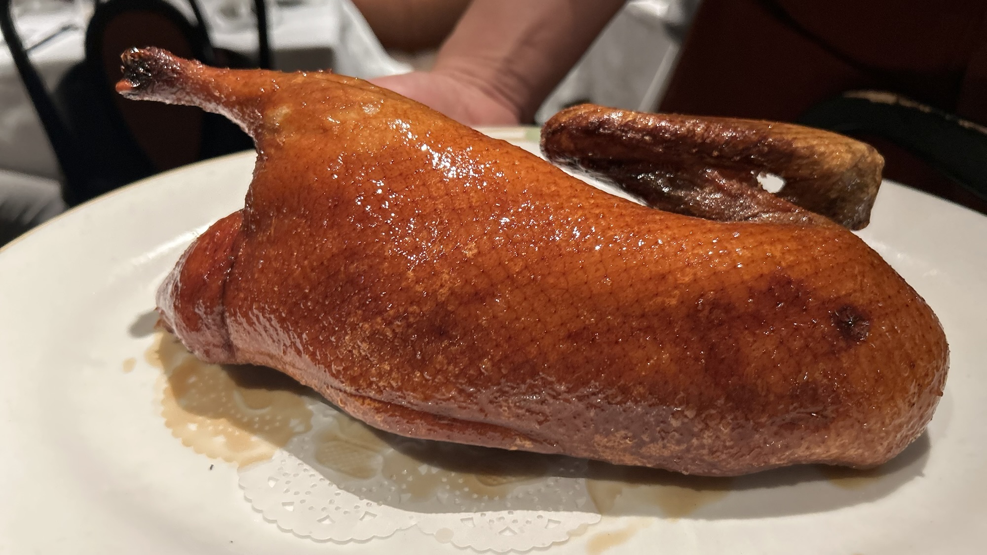 六本木 中国飯店 六本木店 北京ダック