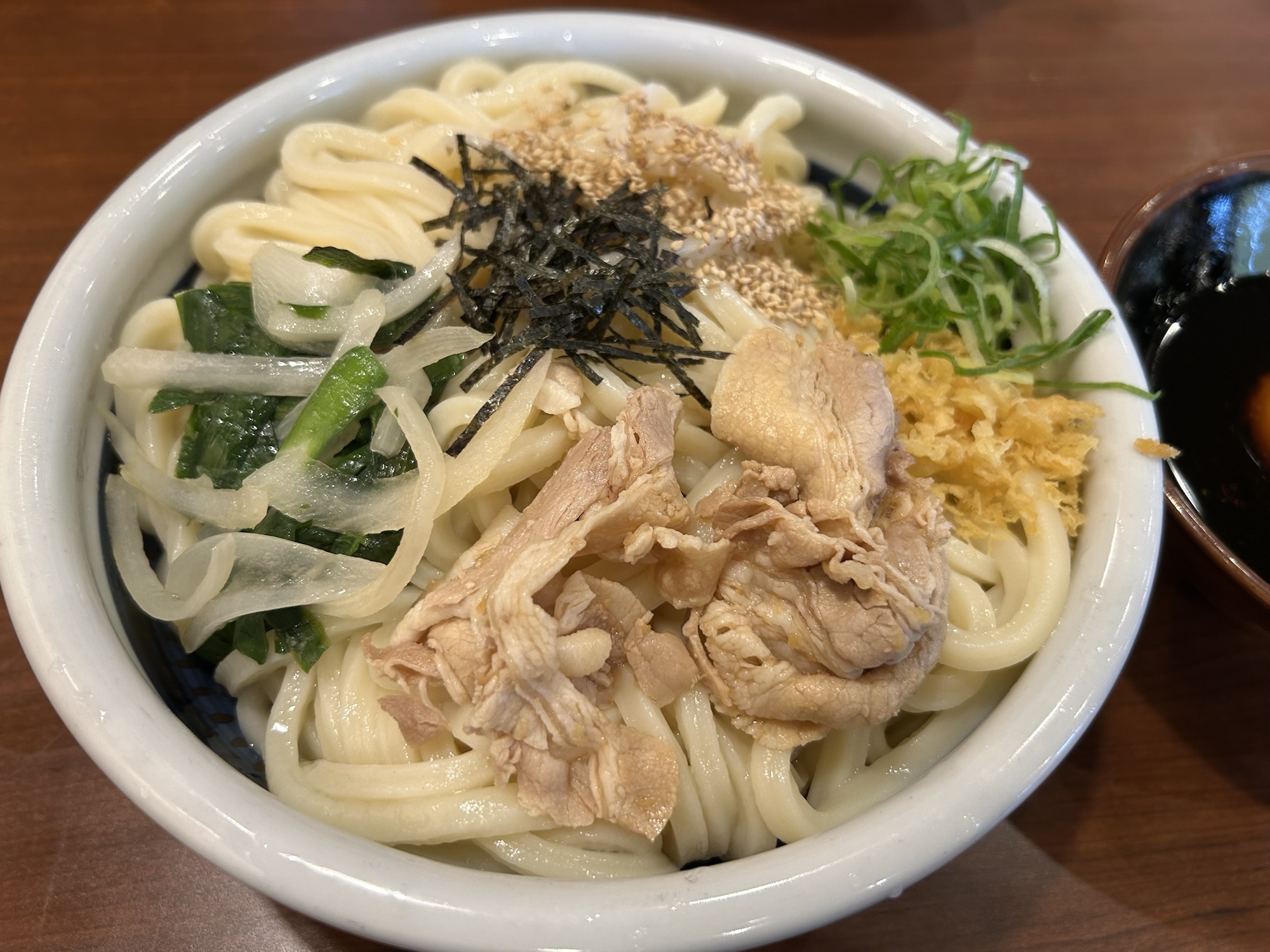 丸亀製麺 旨辛肉つけ汁