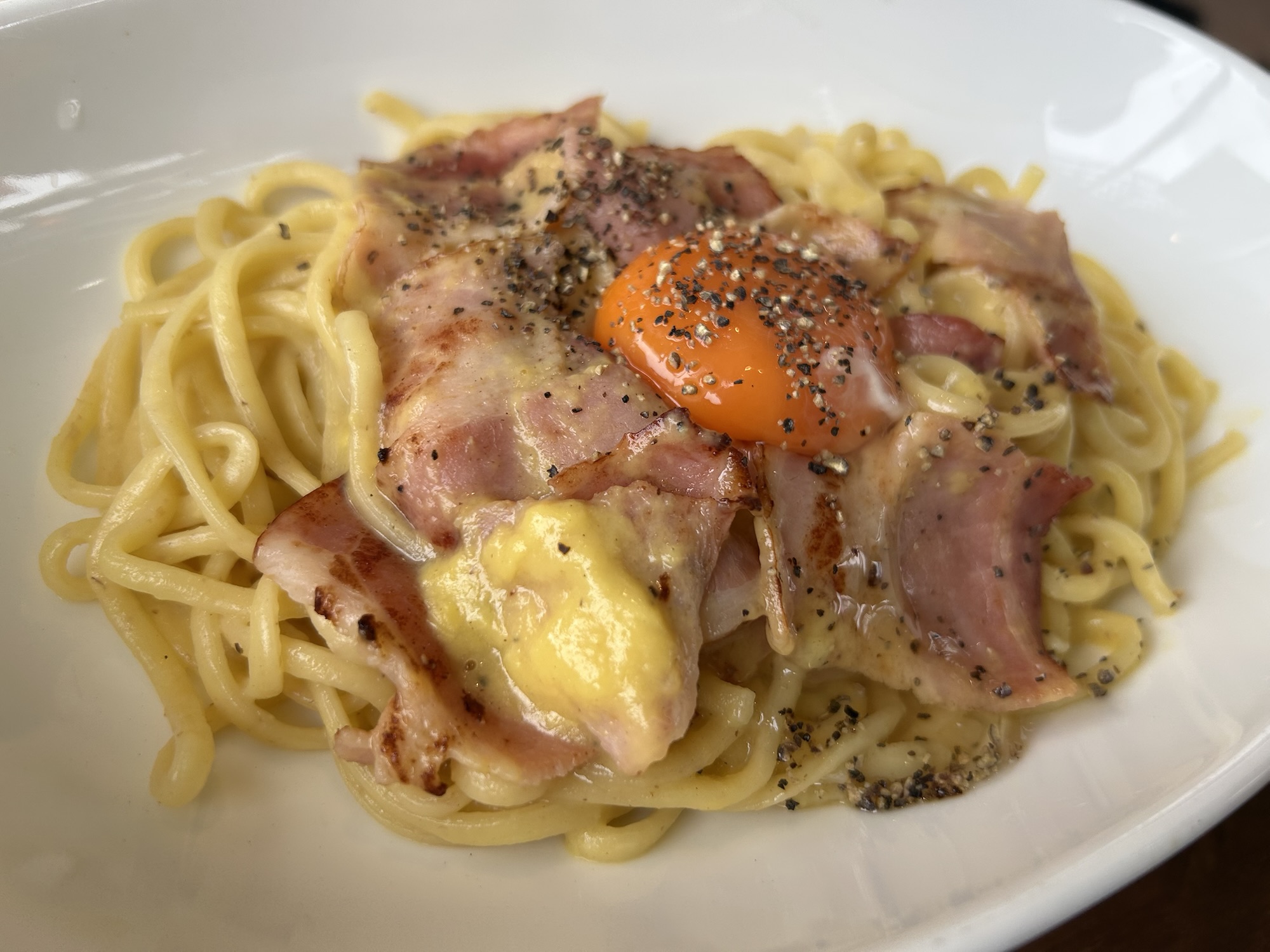 ウェンディーズ・ファーストキッチン 太陽のローマ風カルボナーラ