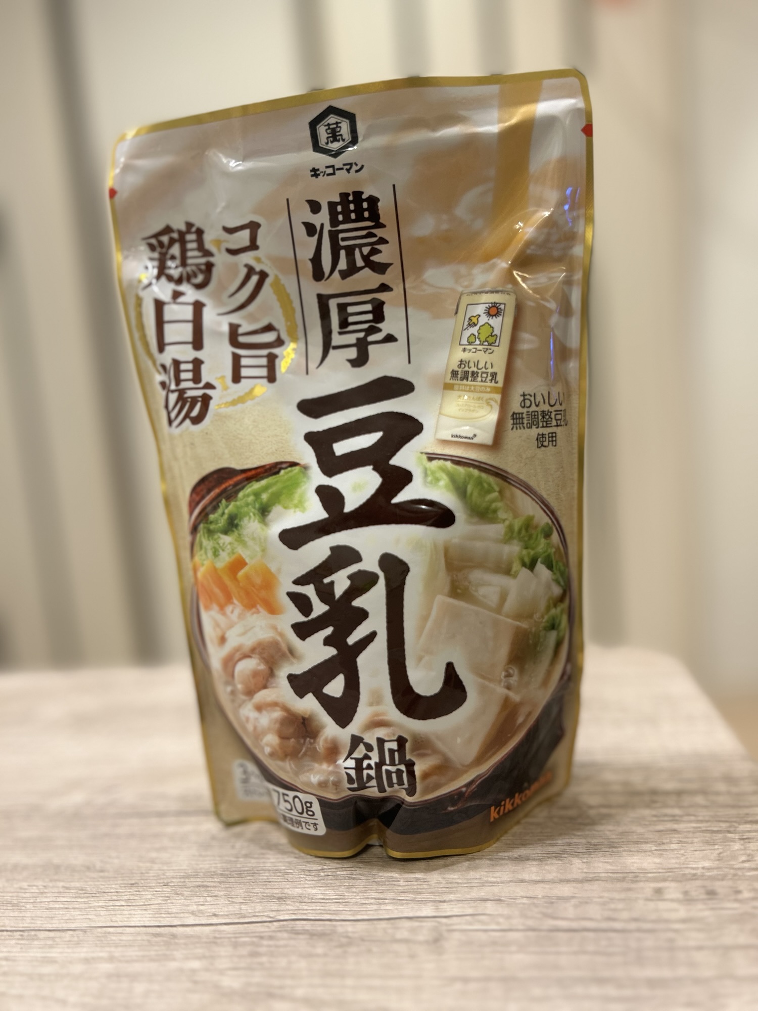 キッコーマン「濃厚 豆乳鍋(コク旨 鶏白湯)」