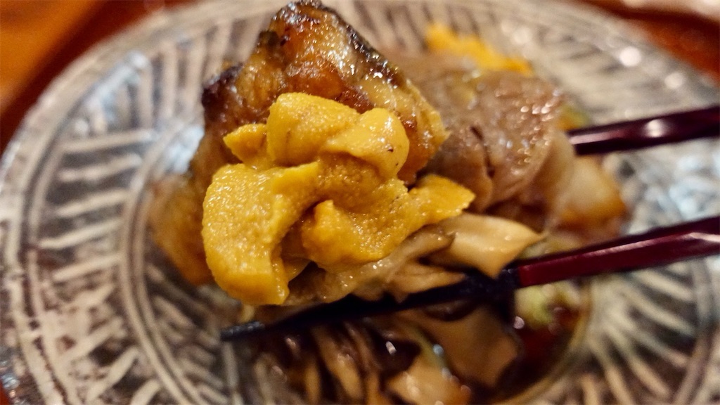 湯島 和灯ろ 牛肉と熟成うなぎのすき焼き風