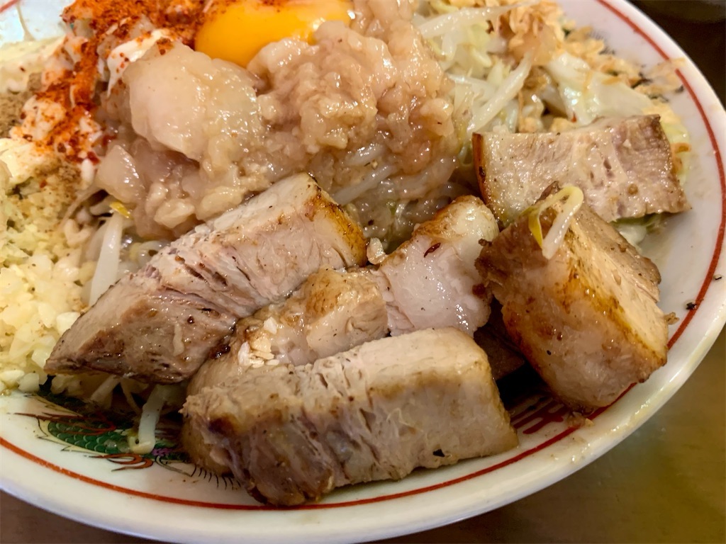 東中神 自家製麺 まさき 汁なし