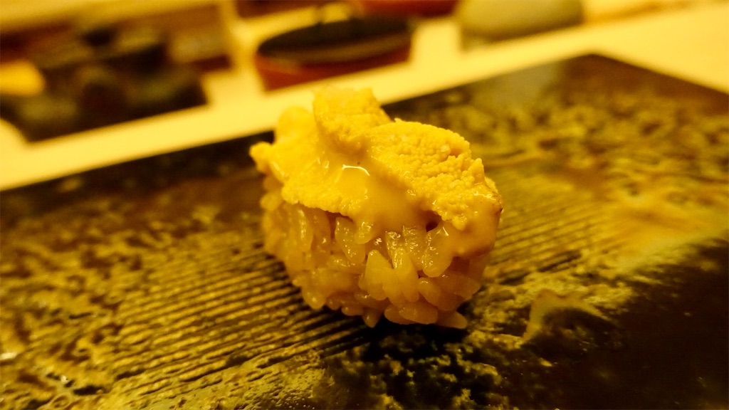 神戸市 鮨 生粋 雲丹