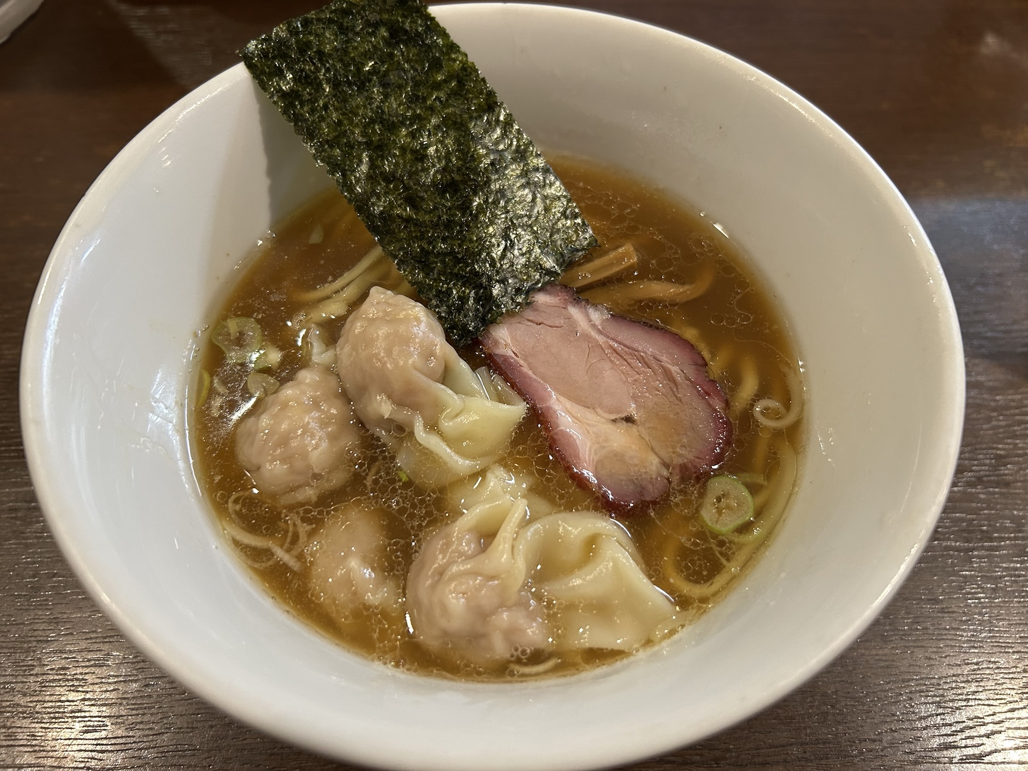 高円寺 麺屋はやしまる わんたんめん