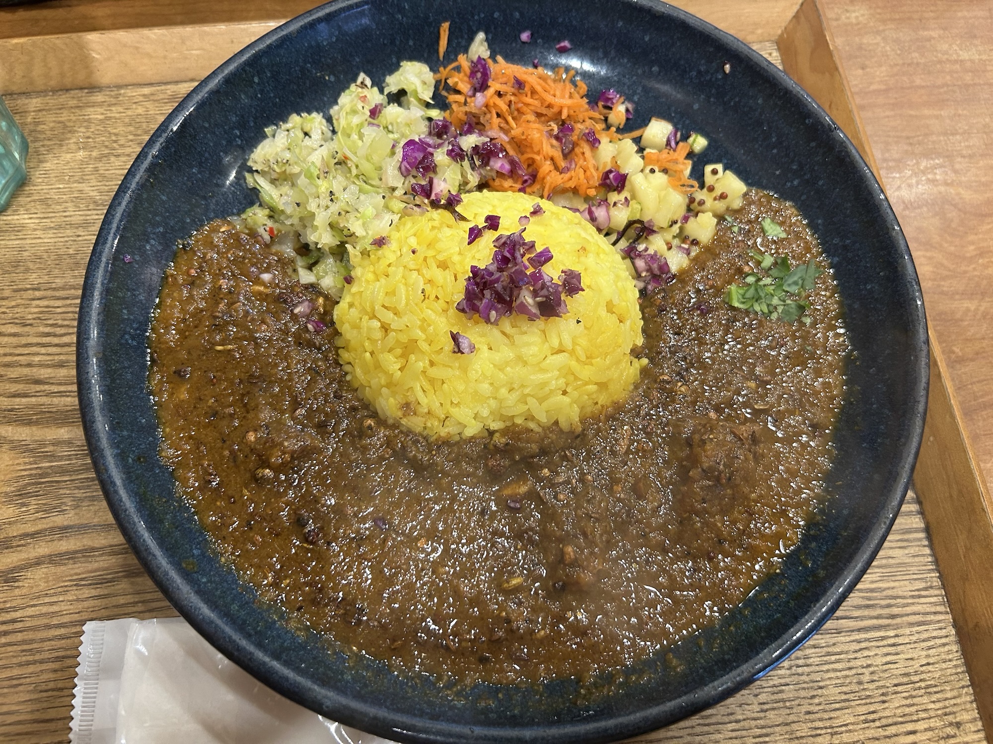 高円寺 ホールスパイスカレー青藍 スパイシーチキンカレーZ定食