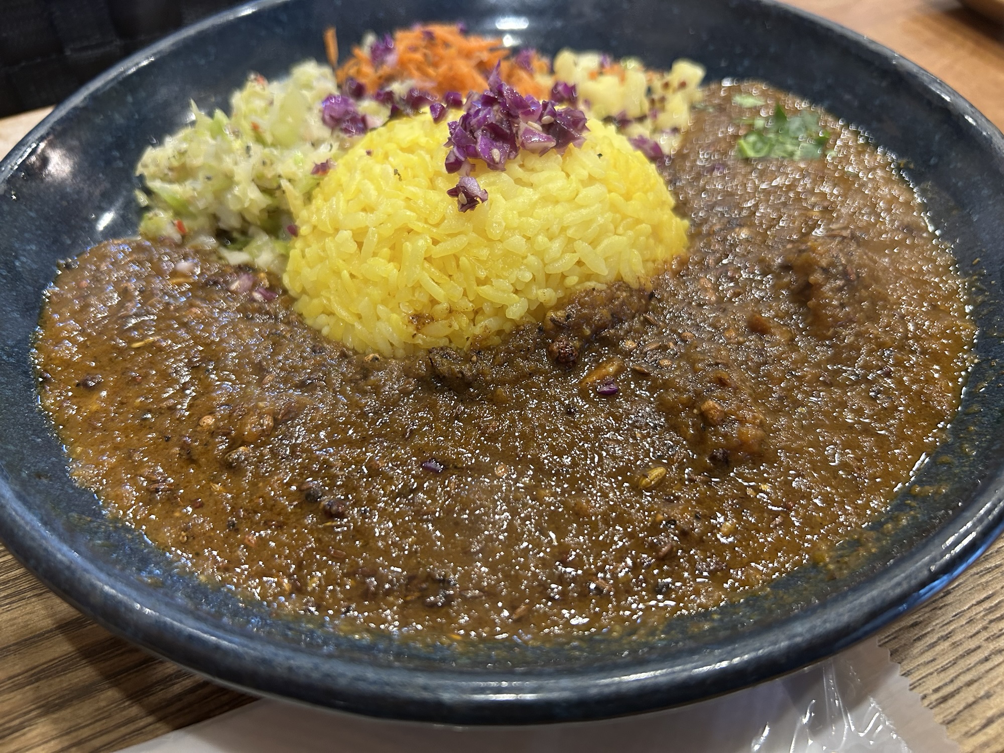 高円寺 ホールスパイスカレー青藍 スパイシーチキンカレーZ定食