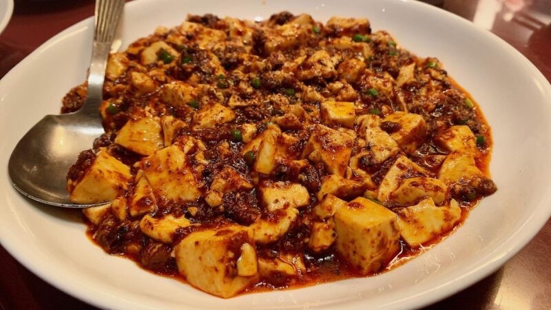 銀座 四川料理 徐家 麻婆豆腐