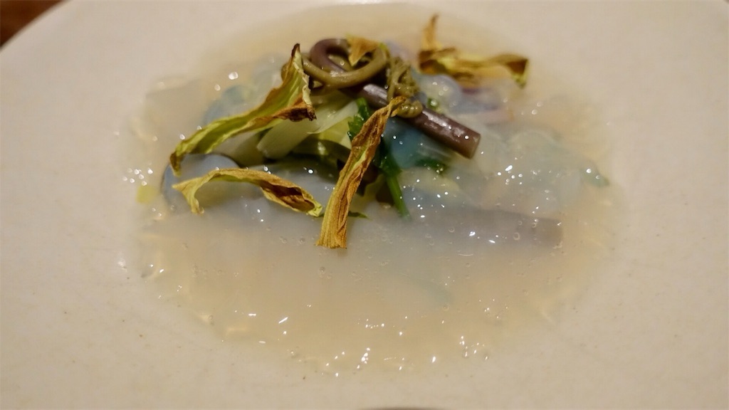 麻布十番 麻布 幸村 蛤出汁の煮凝り