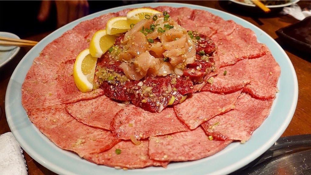 清澄白河 焼肉 静龍苑 タン