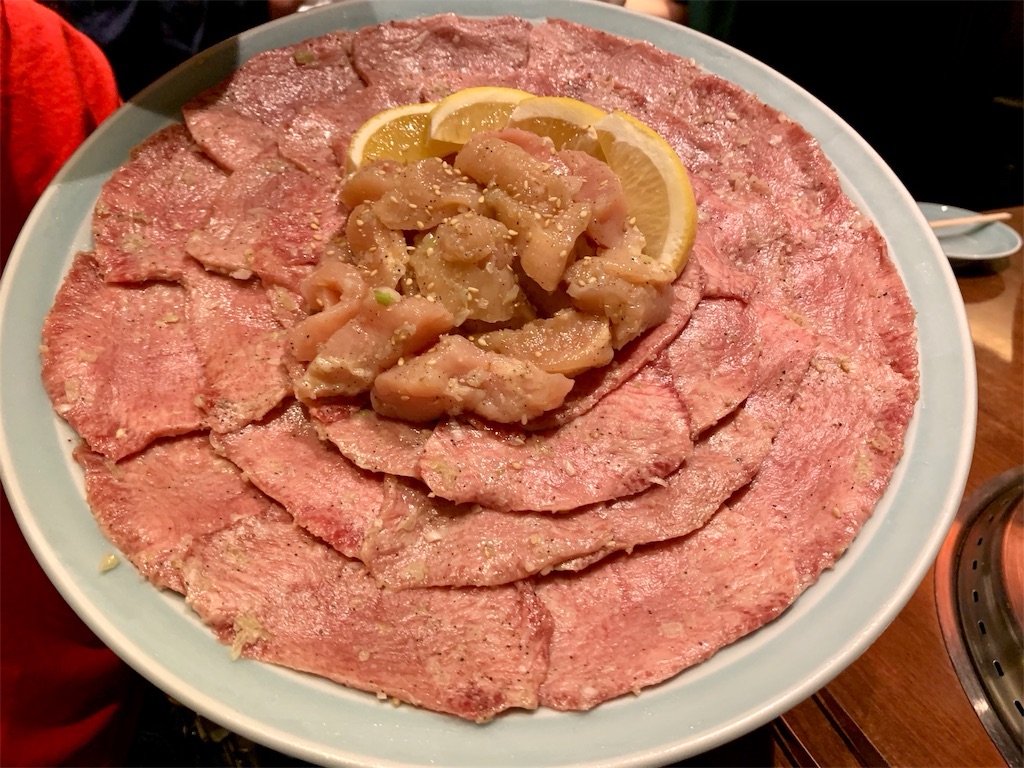 清澄白河 焼肉 静龍苑 タン ミノ