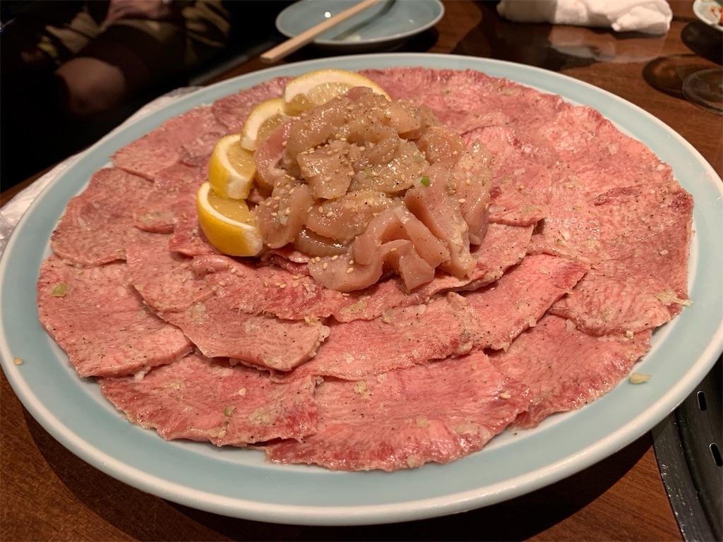 清澄白河 焼肉 静龍苑 タン ミノ