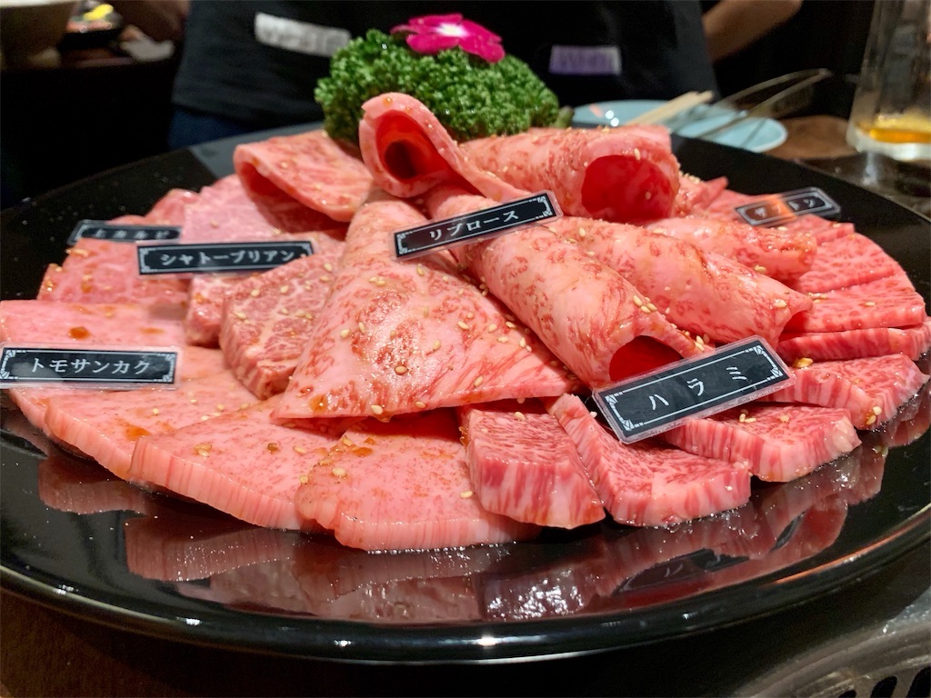 清澄白河 焼肉 静龍苑 盛合わせ