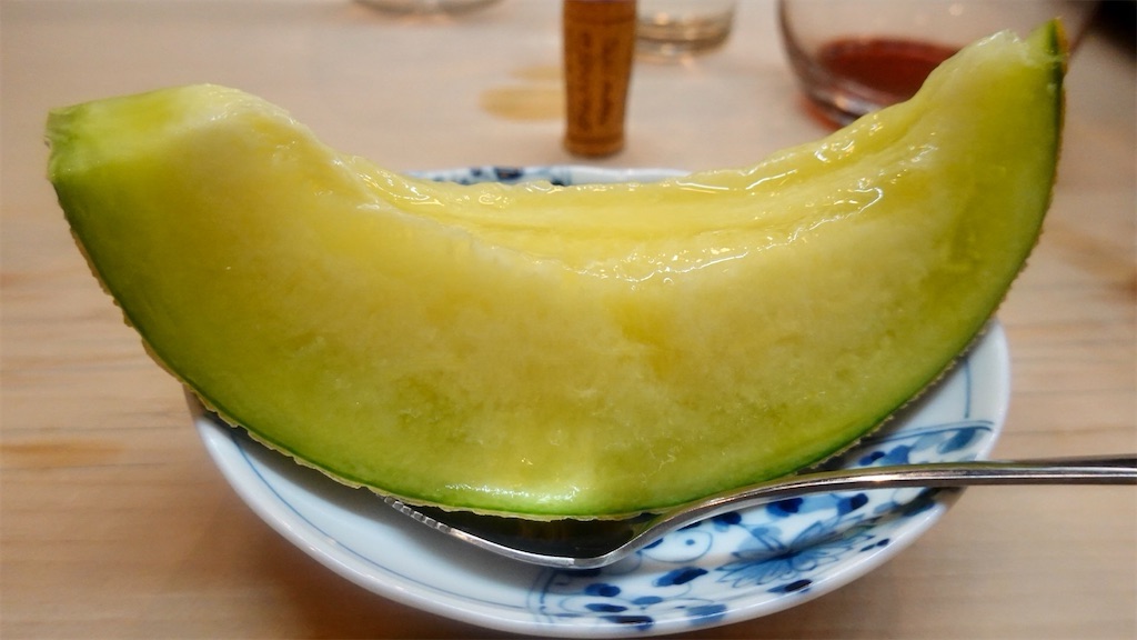 富ヶ谷 すっぽん料理 田吾作 メロン