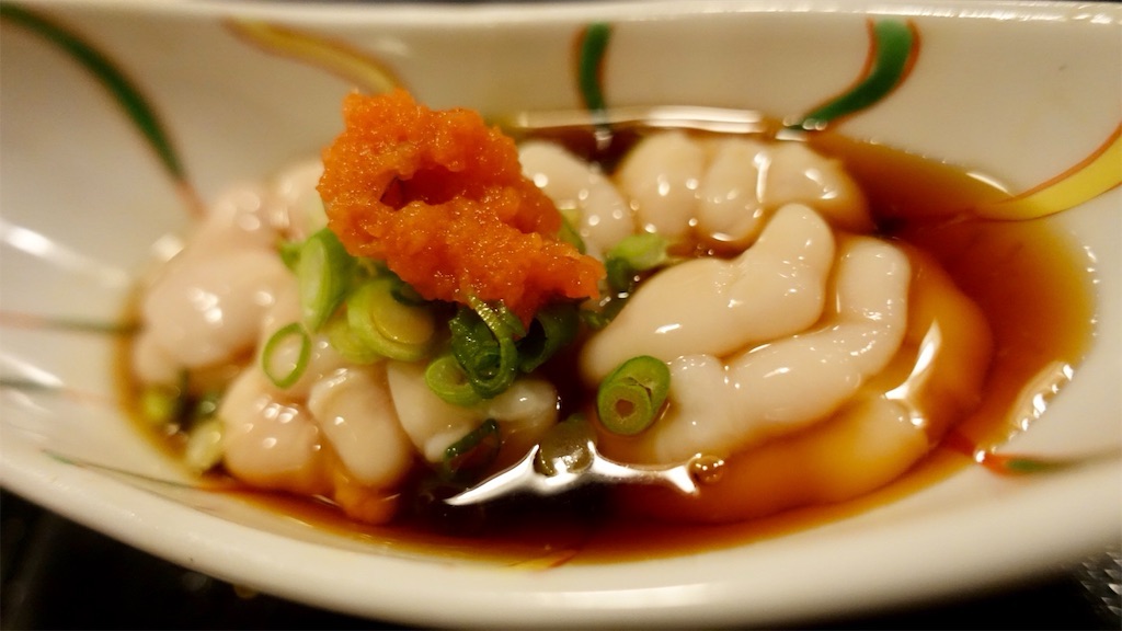 酒田市 こい勢 白子ポン酢