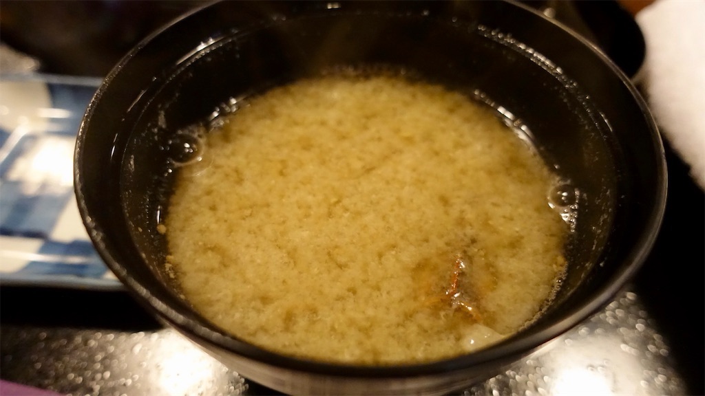 酒田市 こい勢 味噌汁