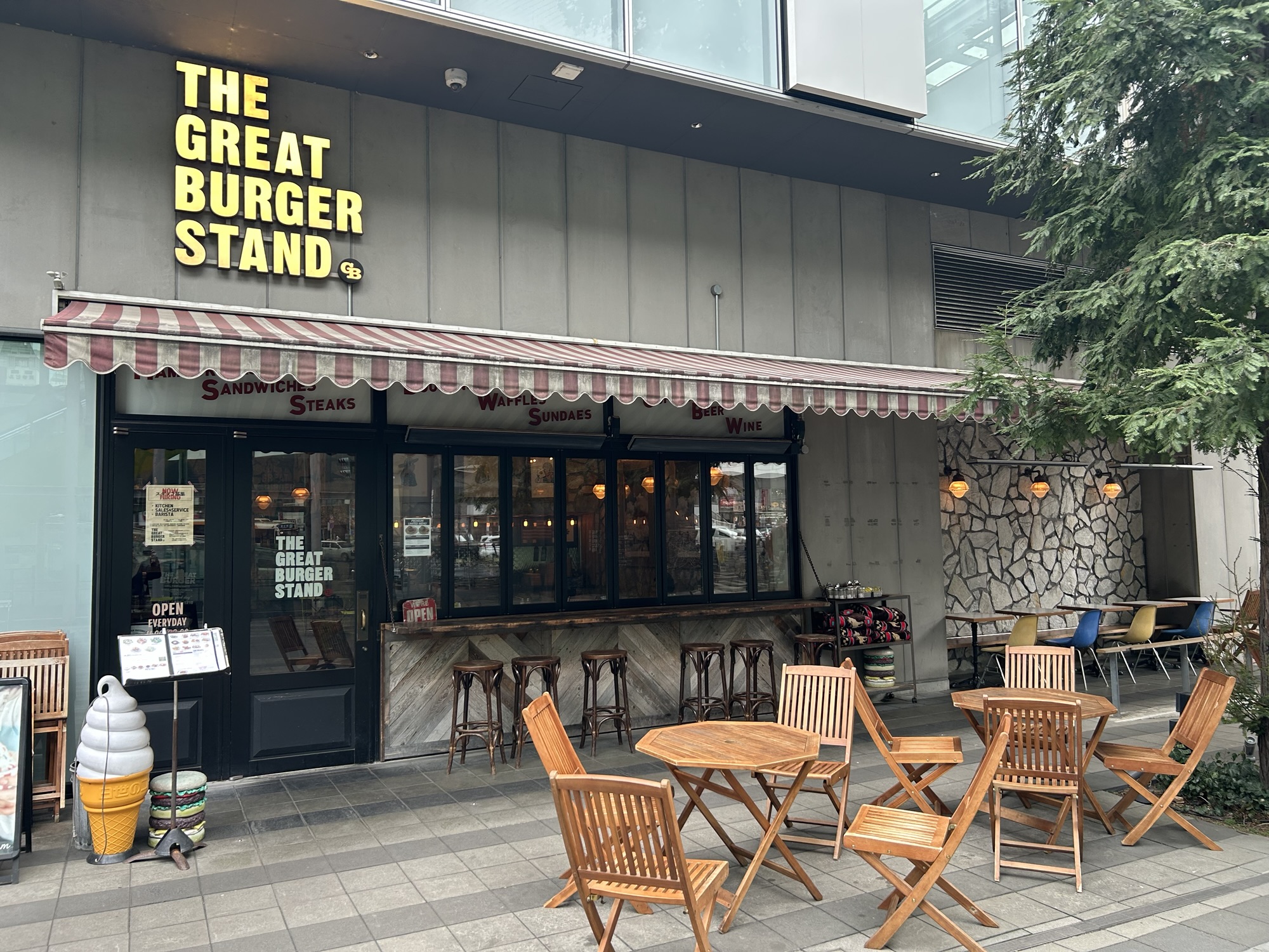 渋谷 THE GREAT BURGER STAND 外観