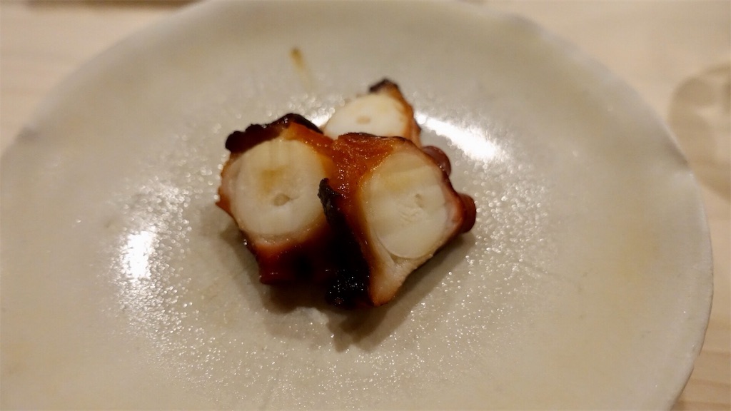 長野市 すし崇 蛸の桜煮