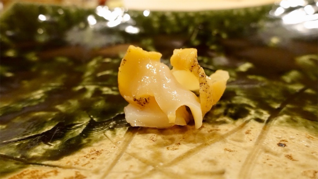 長野市 すし崇 つぶ貝