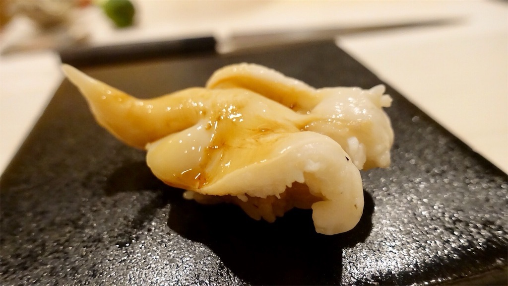 長野市 すし崇 イシカゲ貝