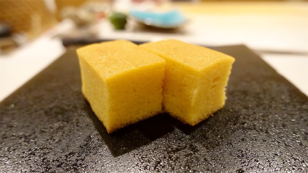 長野市 すし崇 玉子焼き