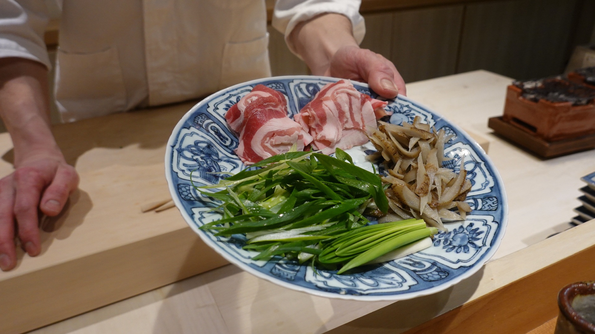 人形町 冨田 鍋の具材