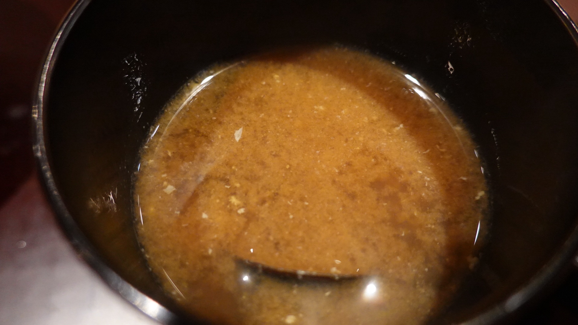 人形町 冨田 味噌汁