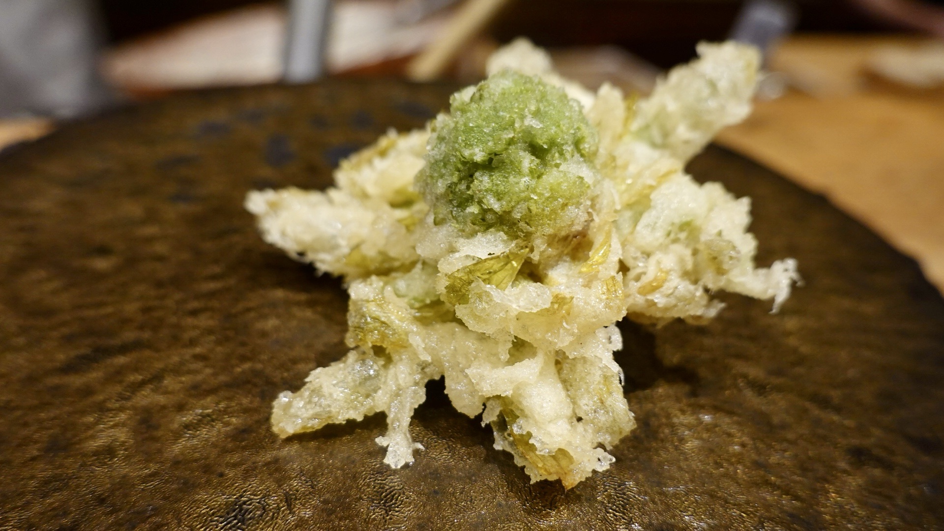 高崎 天ぷらもっこす 蕗の薹