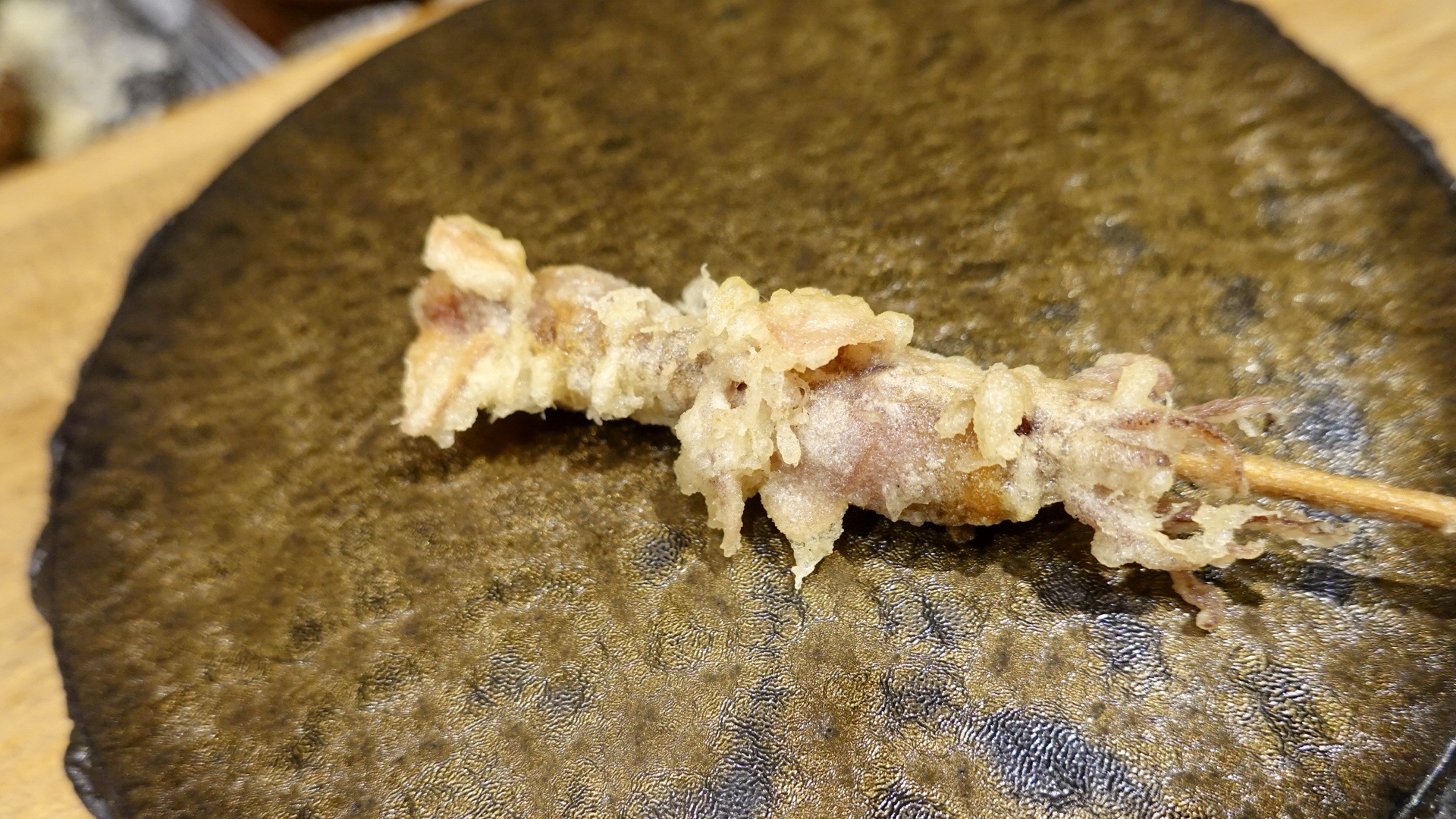 高崎 天ぷらもっこす 蛍烏賊