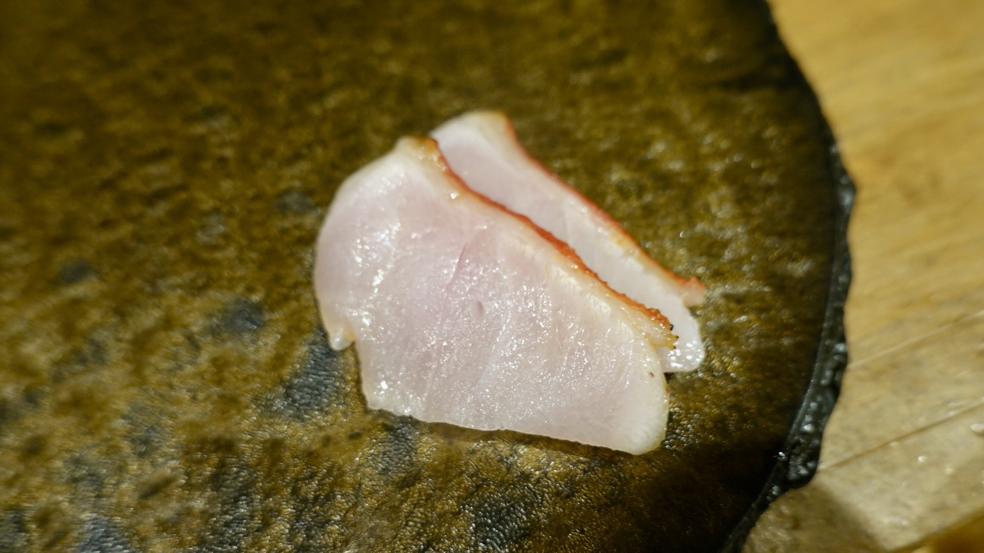 高崎 天ぷらもっこす 金目鯛の刺身