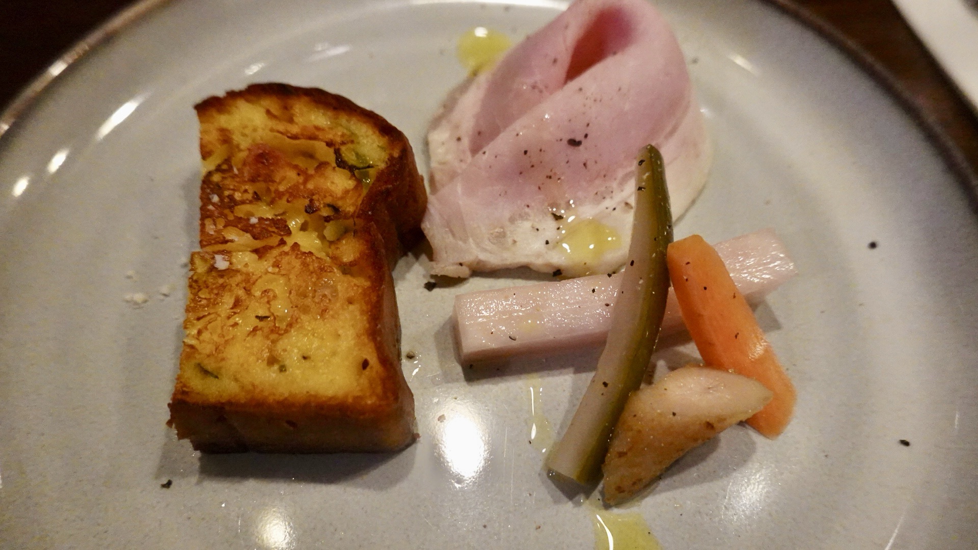 鳥取市 J’ai la pêche! 前菜