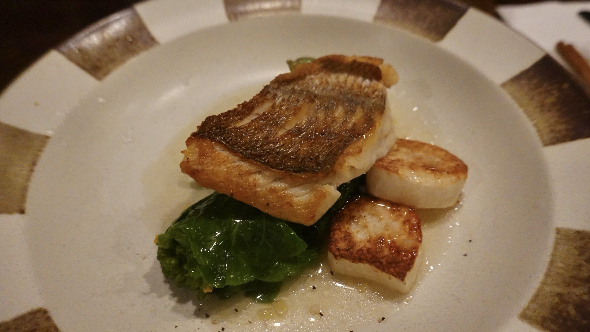 鳥取市 J’ai la pêche! 真鯛のポワレ