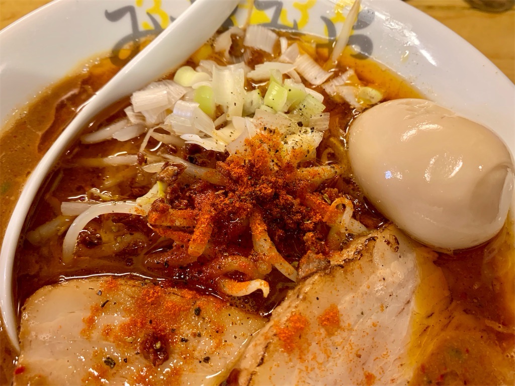 聖蹟桜ヶ丘 味噌ぶりNoodle みやみや 濃辛味噌らーめん