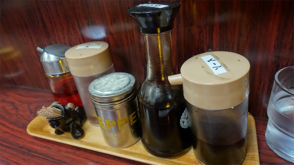 三軒茶屋 來來來 調味料