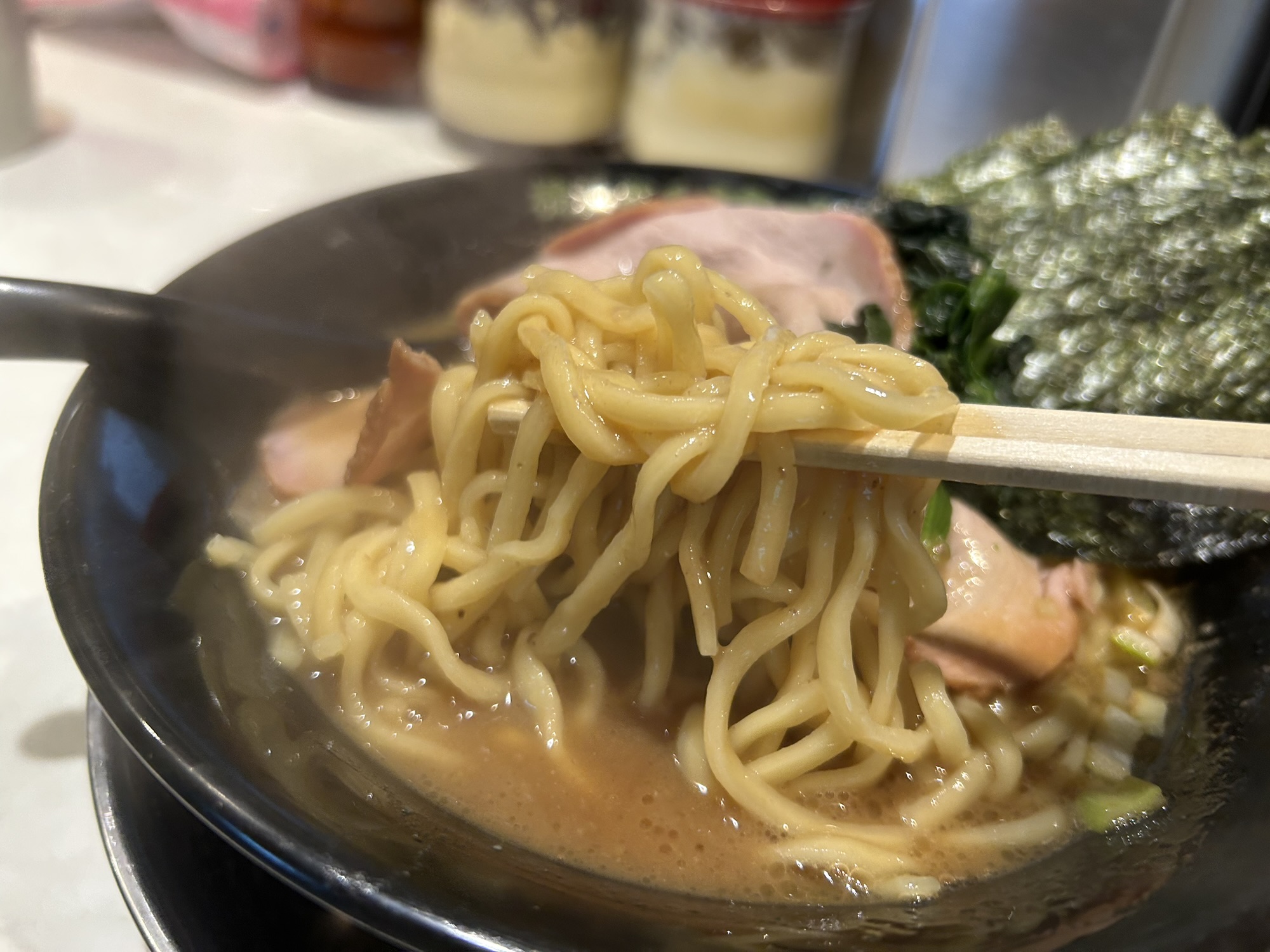 稲田堤 横浜家系ラーメン 藤真家 チャーシューメン