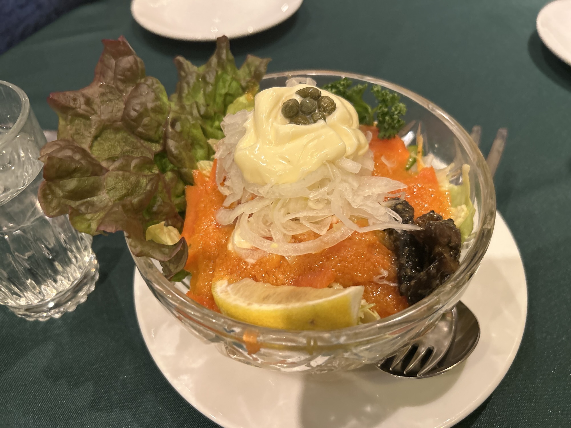 浅草 ロシヤ料理 ラルース ロシア風サラダ