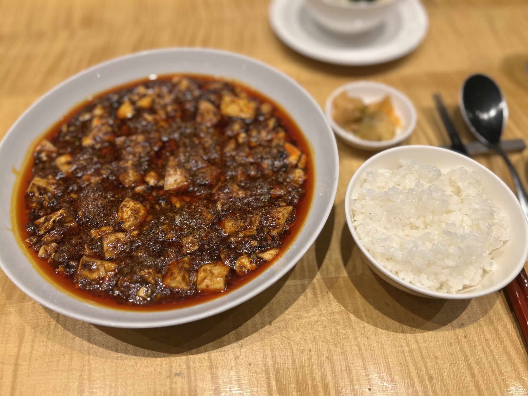 渋谷 スーツァン・レストラン陳 渋谷店 麻婆豆腐サービスランチ