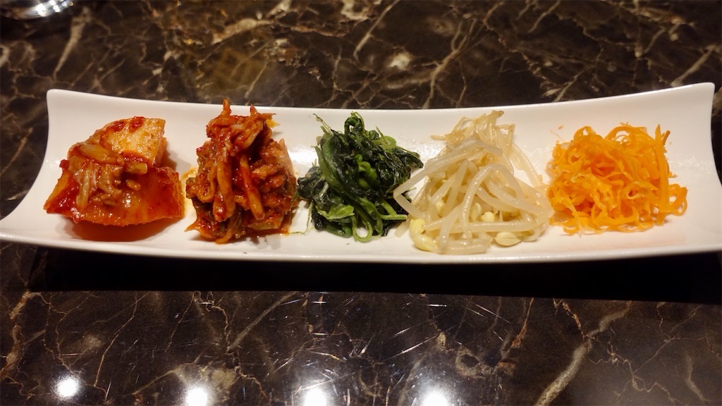 新進気鋭 キムチ ナムル盛合わせ