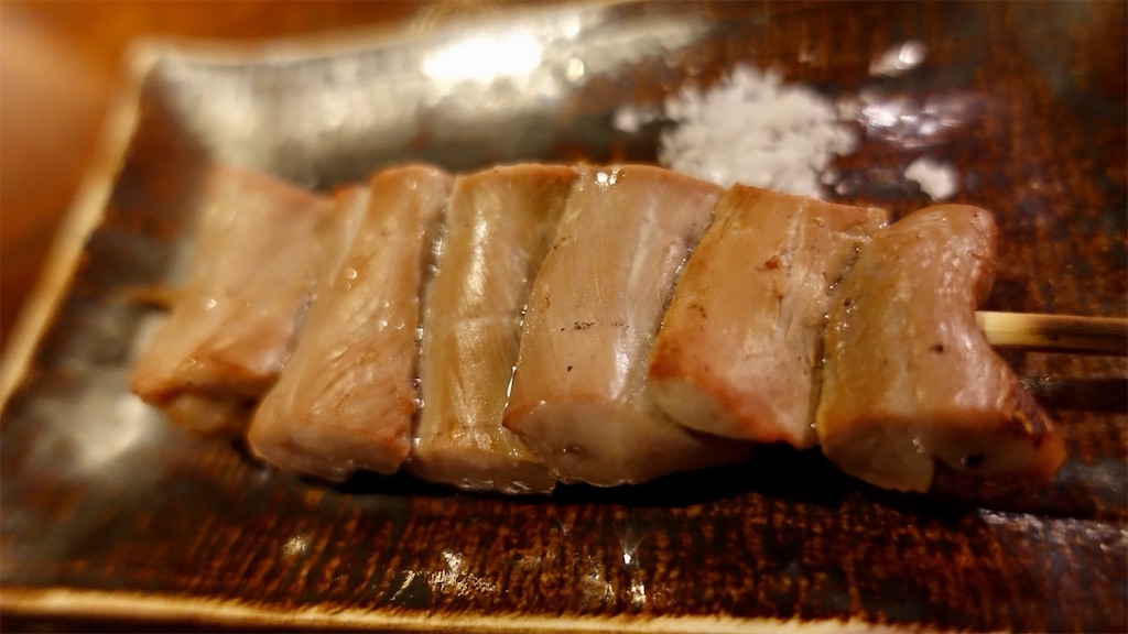 大塚 蒼天 鴨ササミの藁焼き