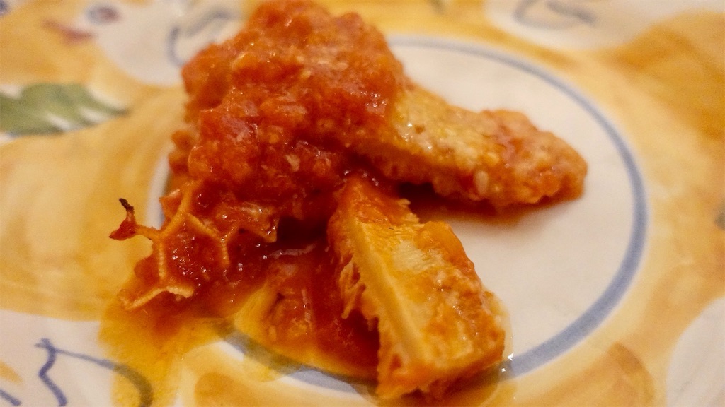 外苑前 Hostaria Casa Bella トリッパのトマト煮込み