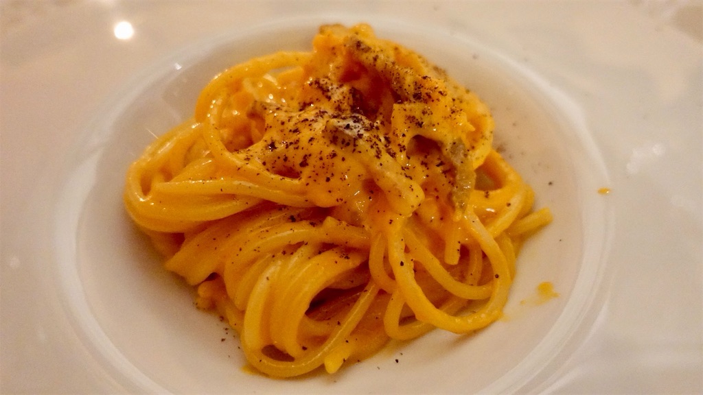 外苑前 Hostaria Casa Bella 究極のカルボナーラ